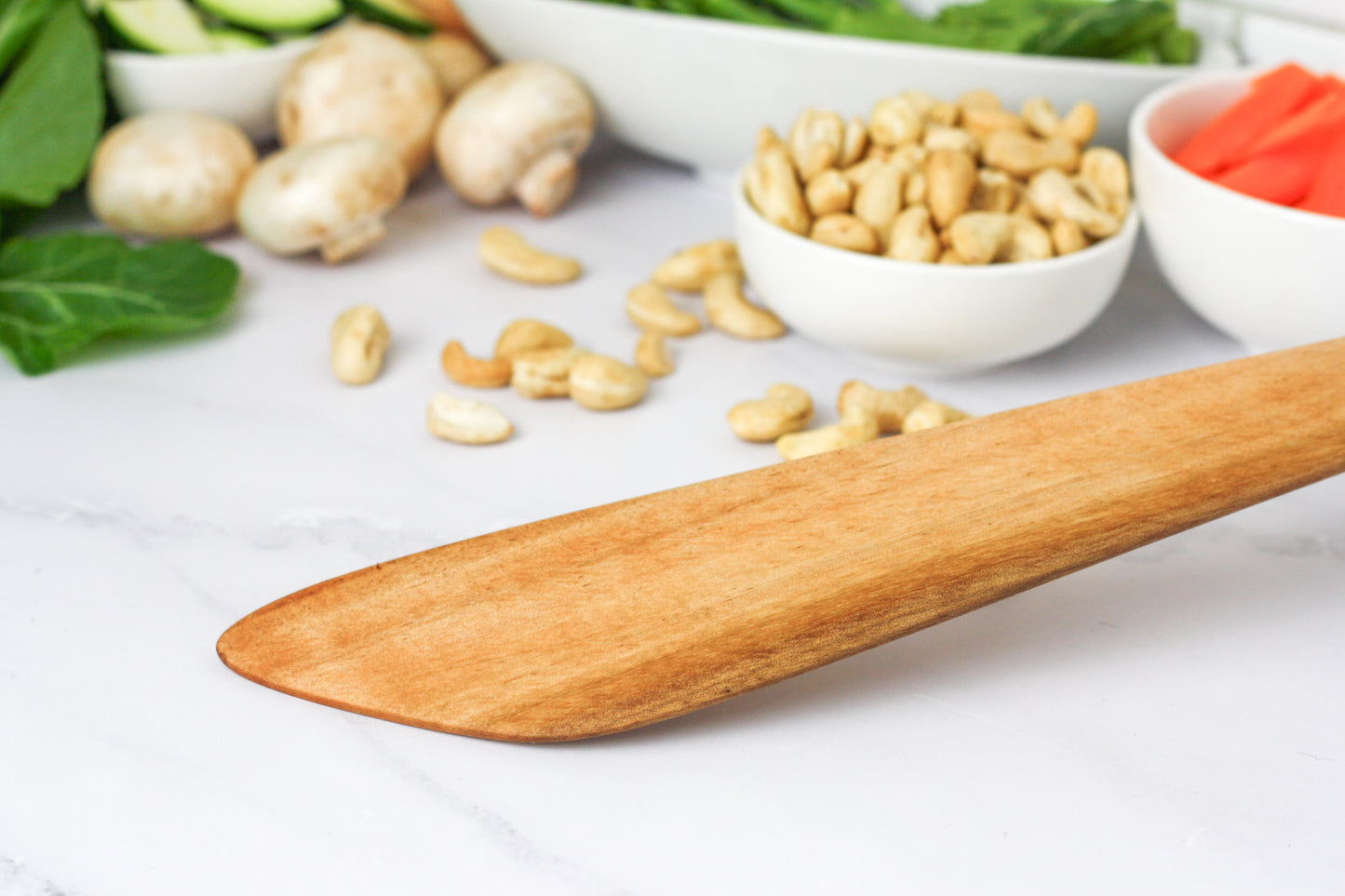 Pointed Spatula/ Blackbutt wood
